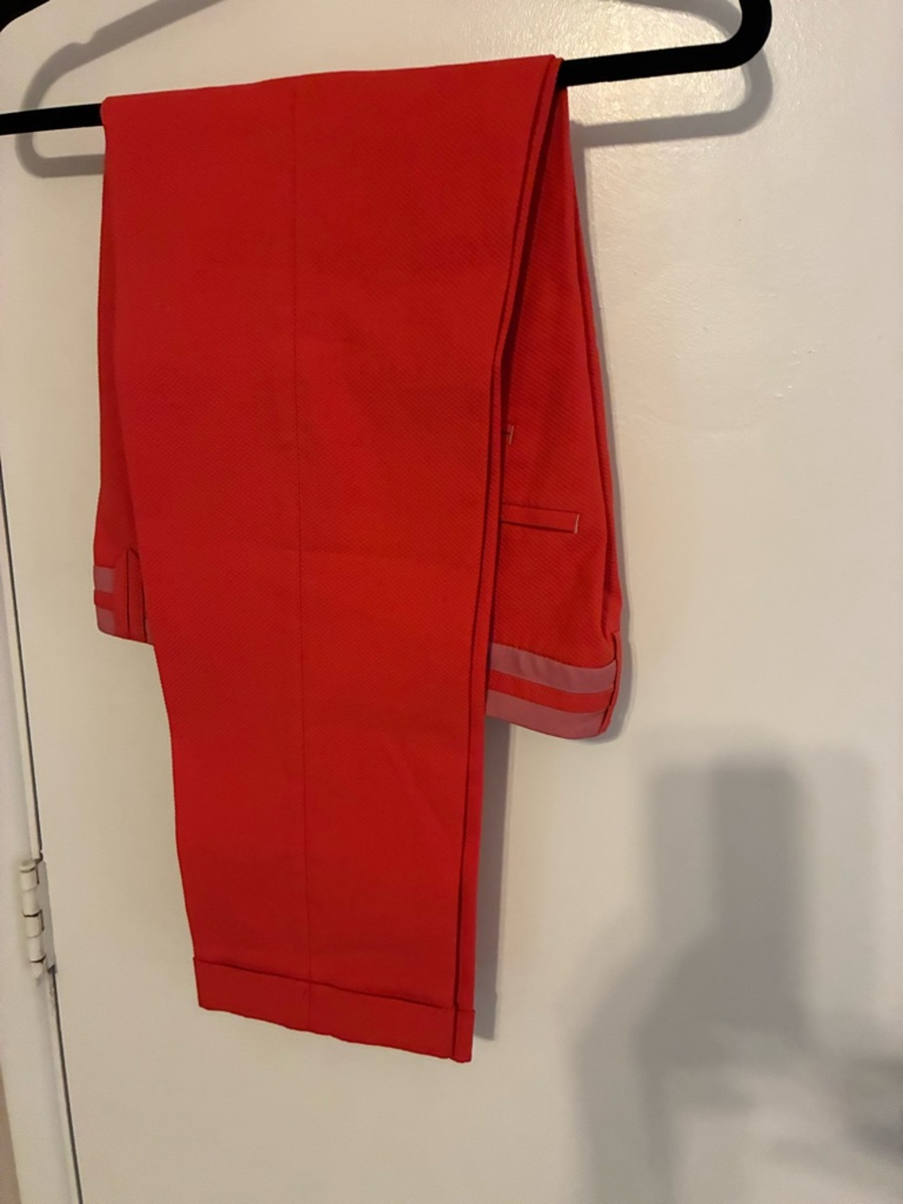 Paul Smith Vibrant Orange & Pink Women’s  Cotton Trousers 30 x 26.5